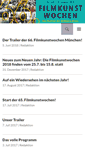Mobile Screenshot of filmkunstwochen-muenchen.de